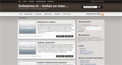 Desktop Screenshot of duikadvies.nl